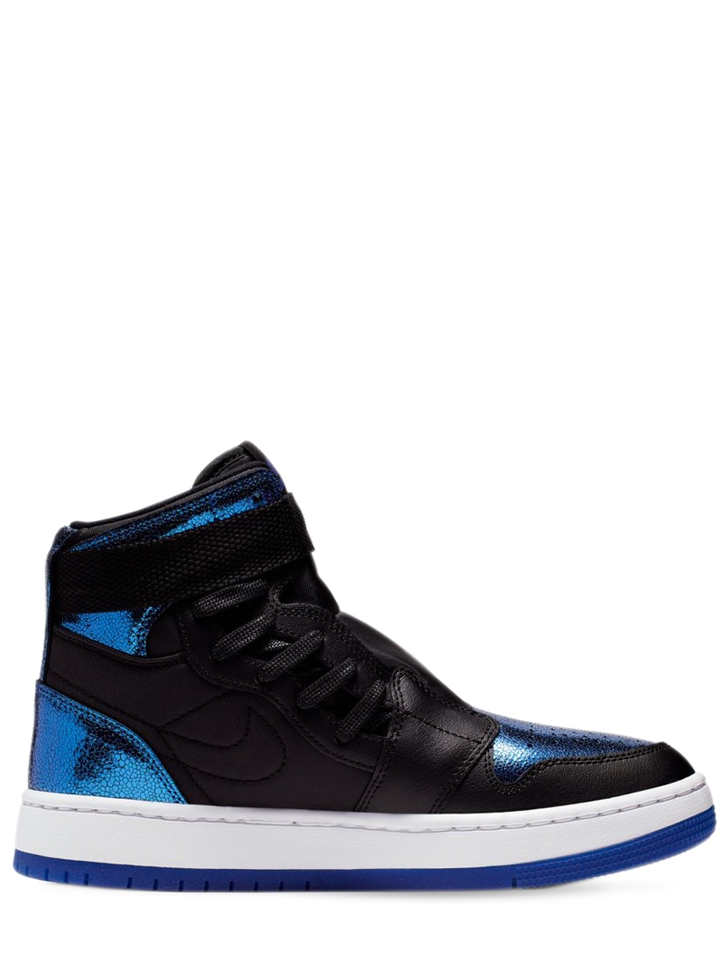 Nike Air Jordan 1 High Nova Sneakers In Black,royal