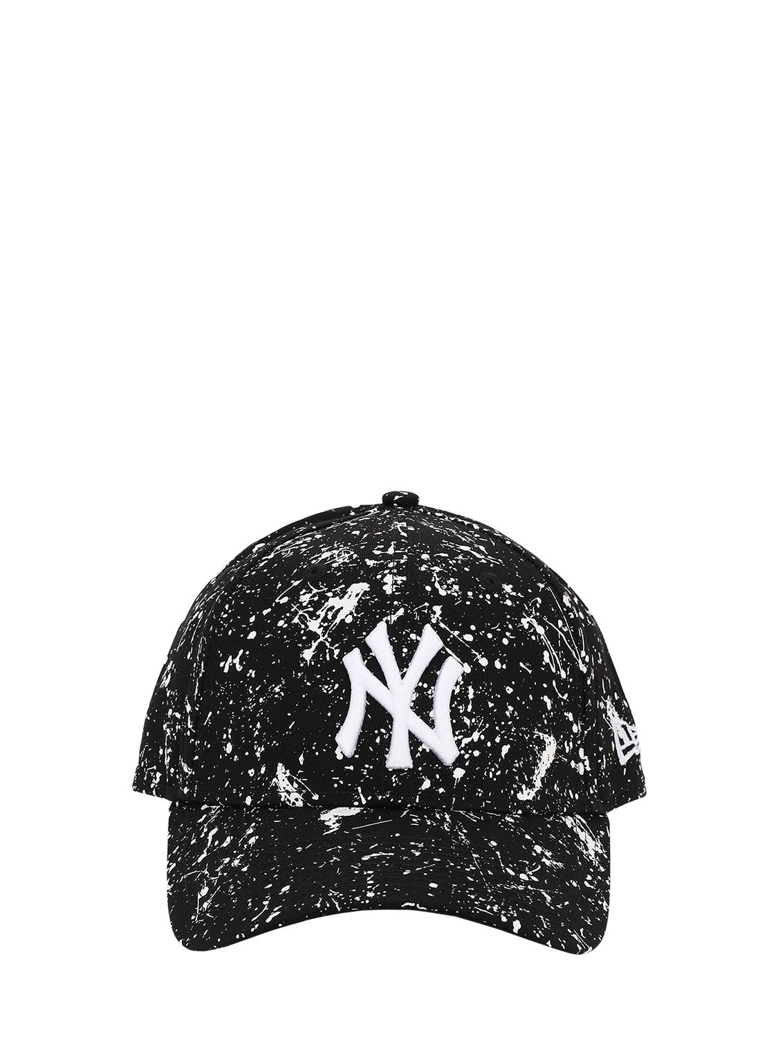 New Era Mlb Paint Pack Cotton Baseball Hat In Black,white