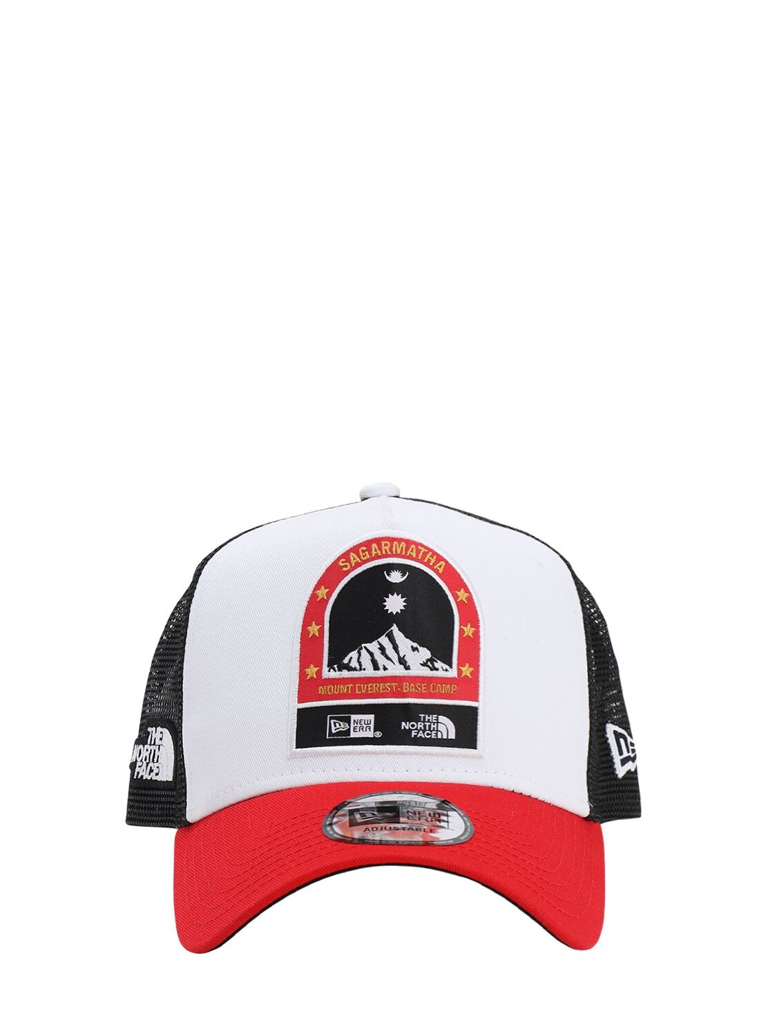 New Era North Face X  Baseball Hat In White