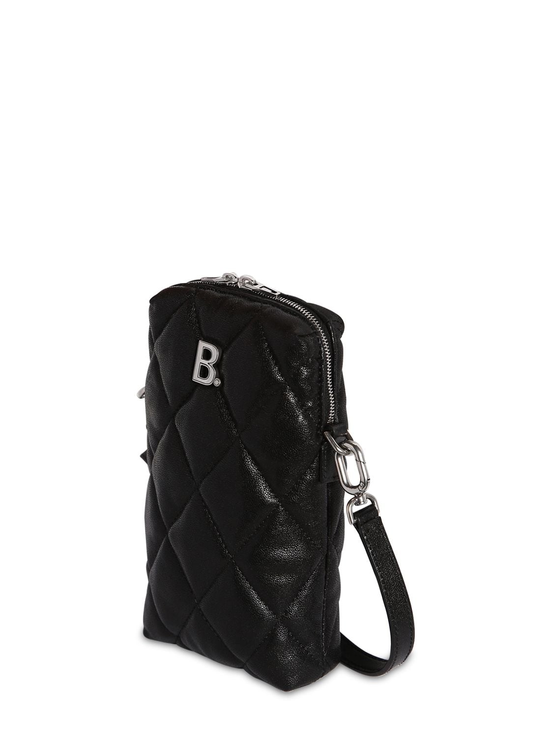 Balenciaga Touch Mini Quilted-leather Cross-body Bag In Black | ModeSens