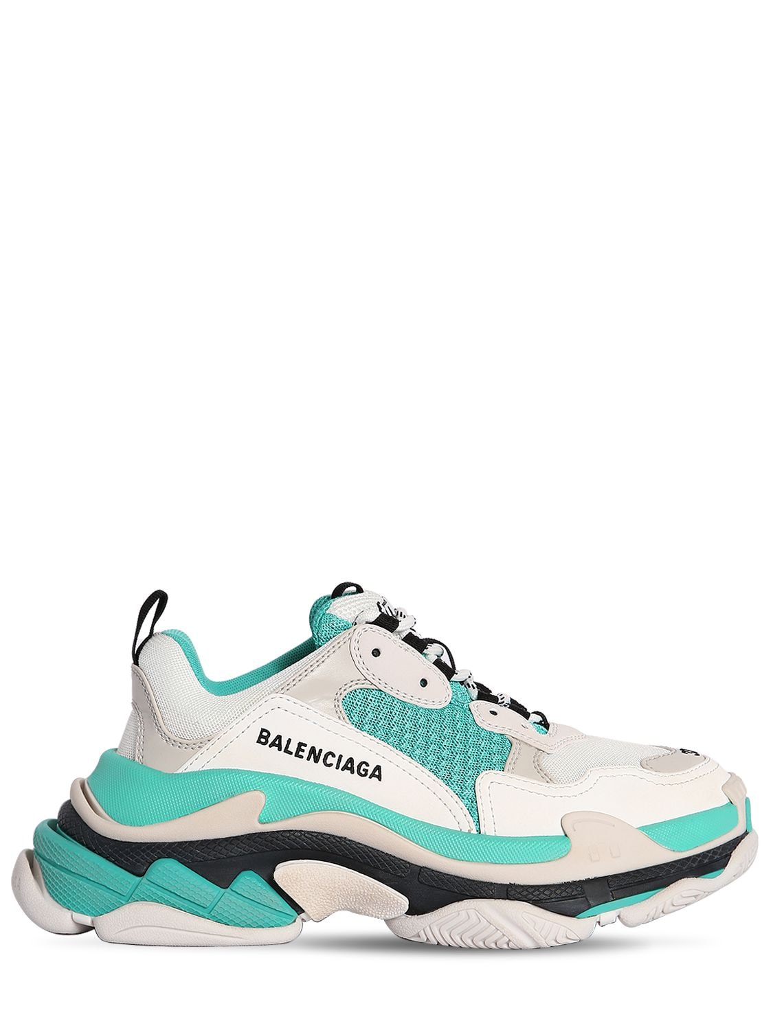 Giay Balenciag Triple S Xanh dva den dRep11 Nam