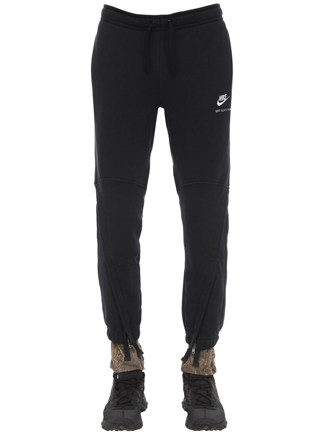Nike Cotton Jersey Sweatpants W/ Zips 