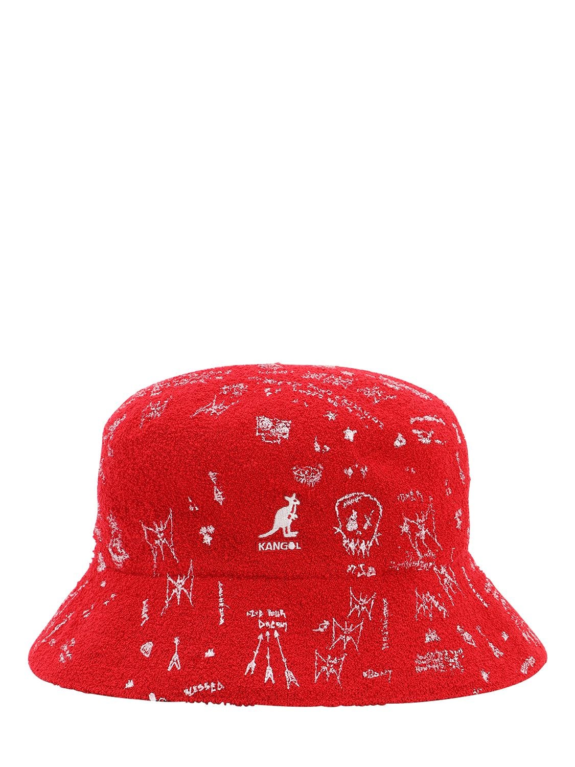 Mjb Marc Jacques Burton Mjb X Kangol Techno Bucket Hat In Red