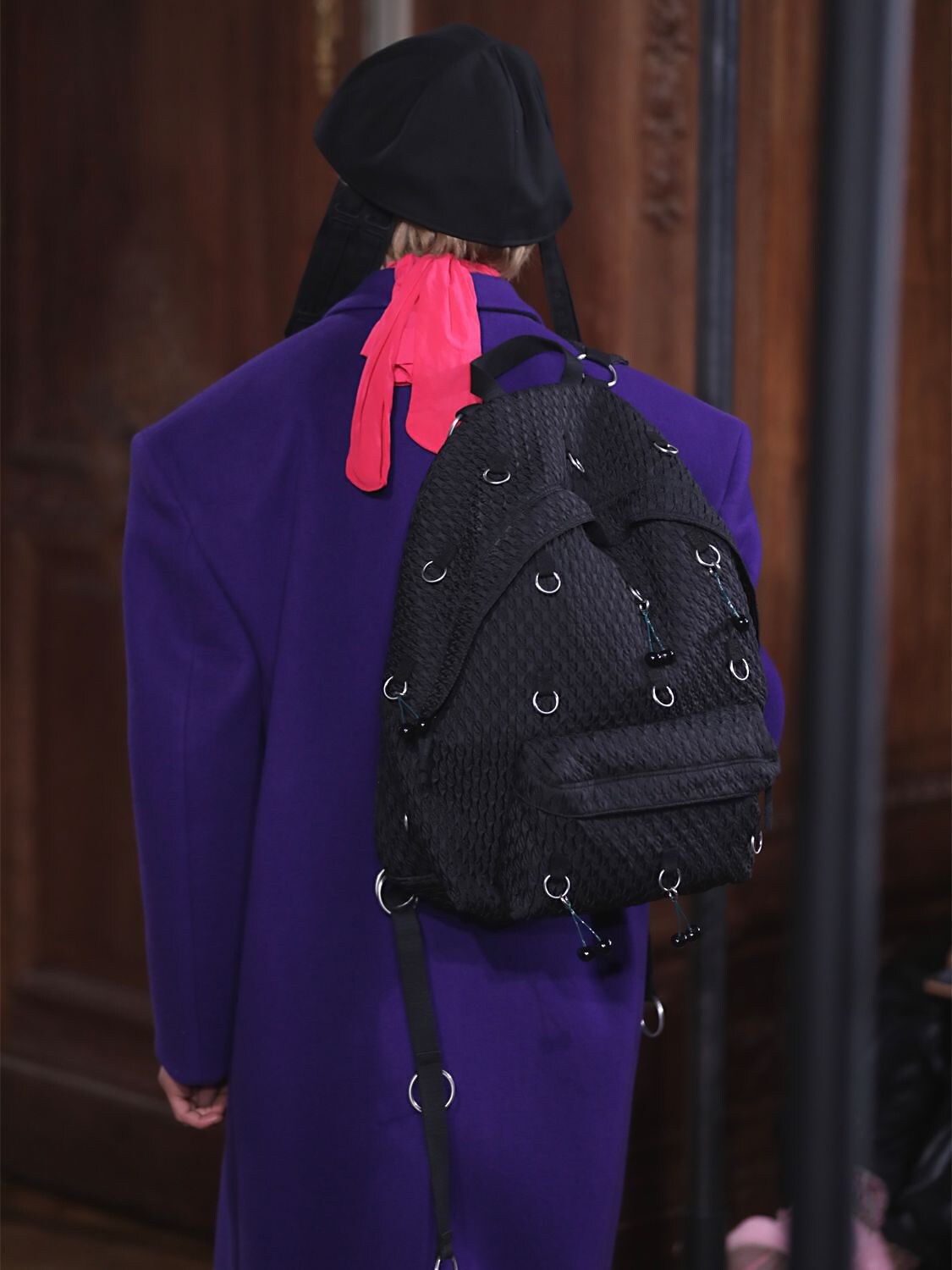 Raf Simons Rs Padded Loop Backpack In Black Matlasse | ModeSens GB