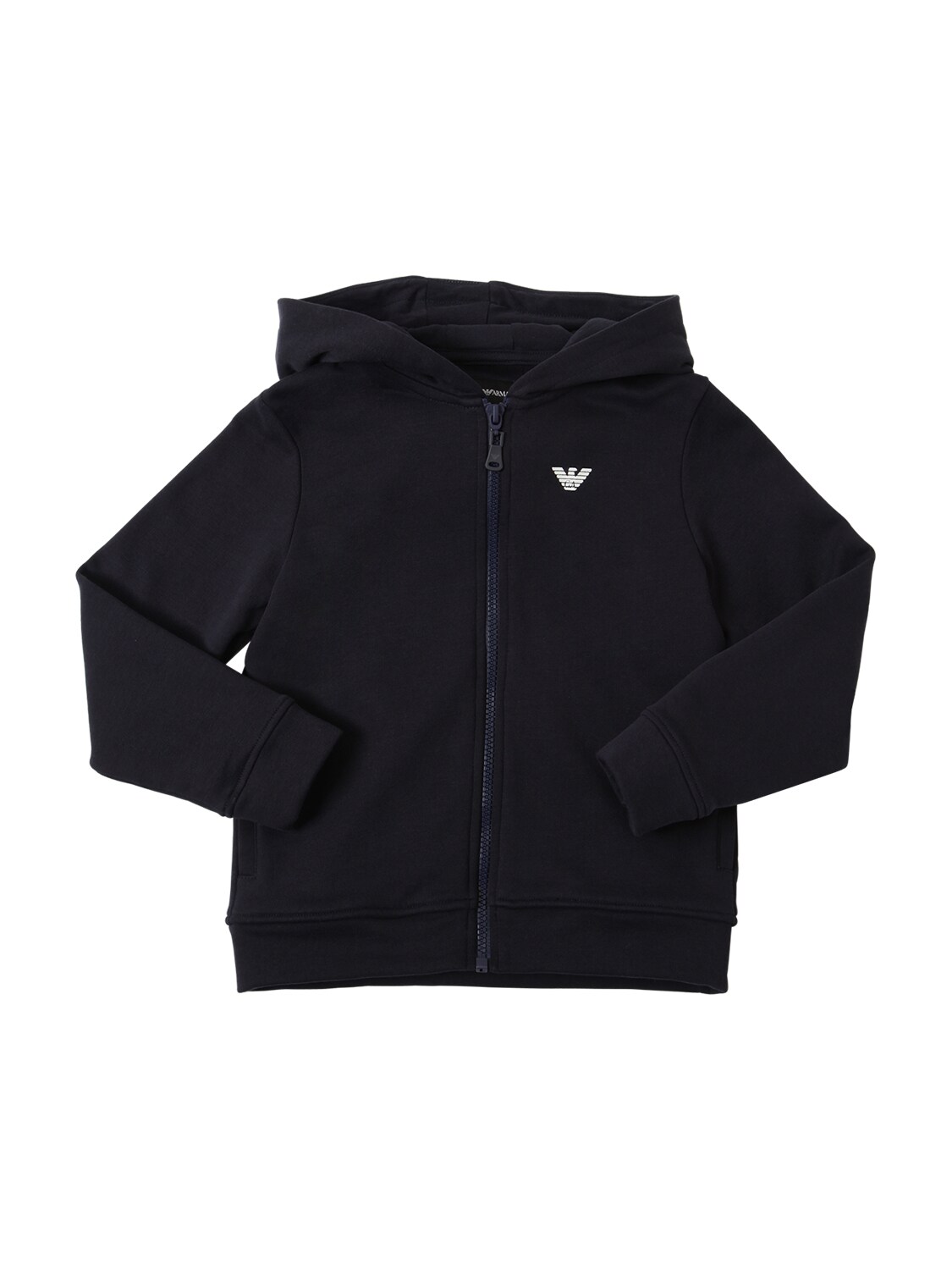 emporio armani zip up hoodie