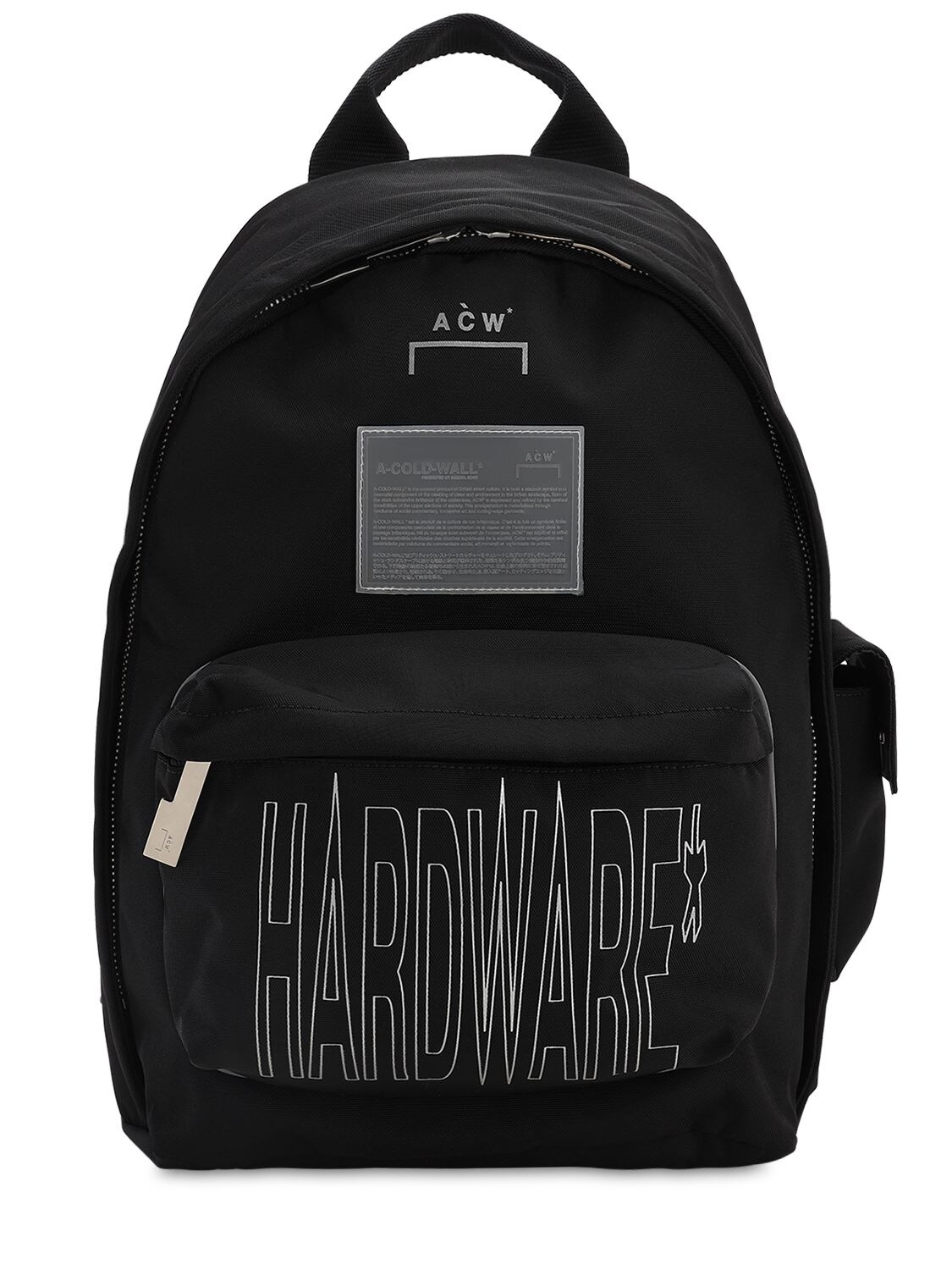 A-cold-wall* Nylon Ripstop Backpack In Black