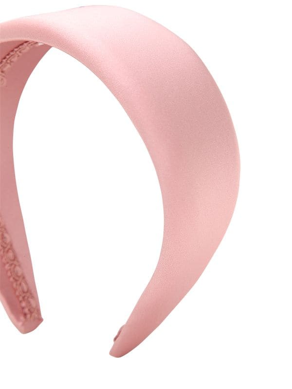 Ca&lou Anastasia Silk Satin Headband In Pink