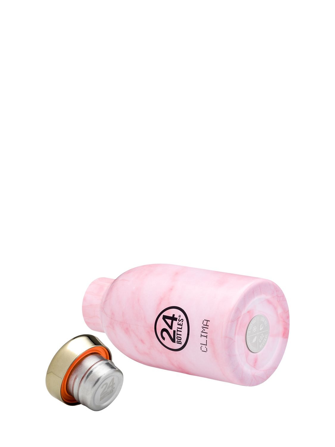 Shop 24bottles 330ml Pink Marble Clima Bottle