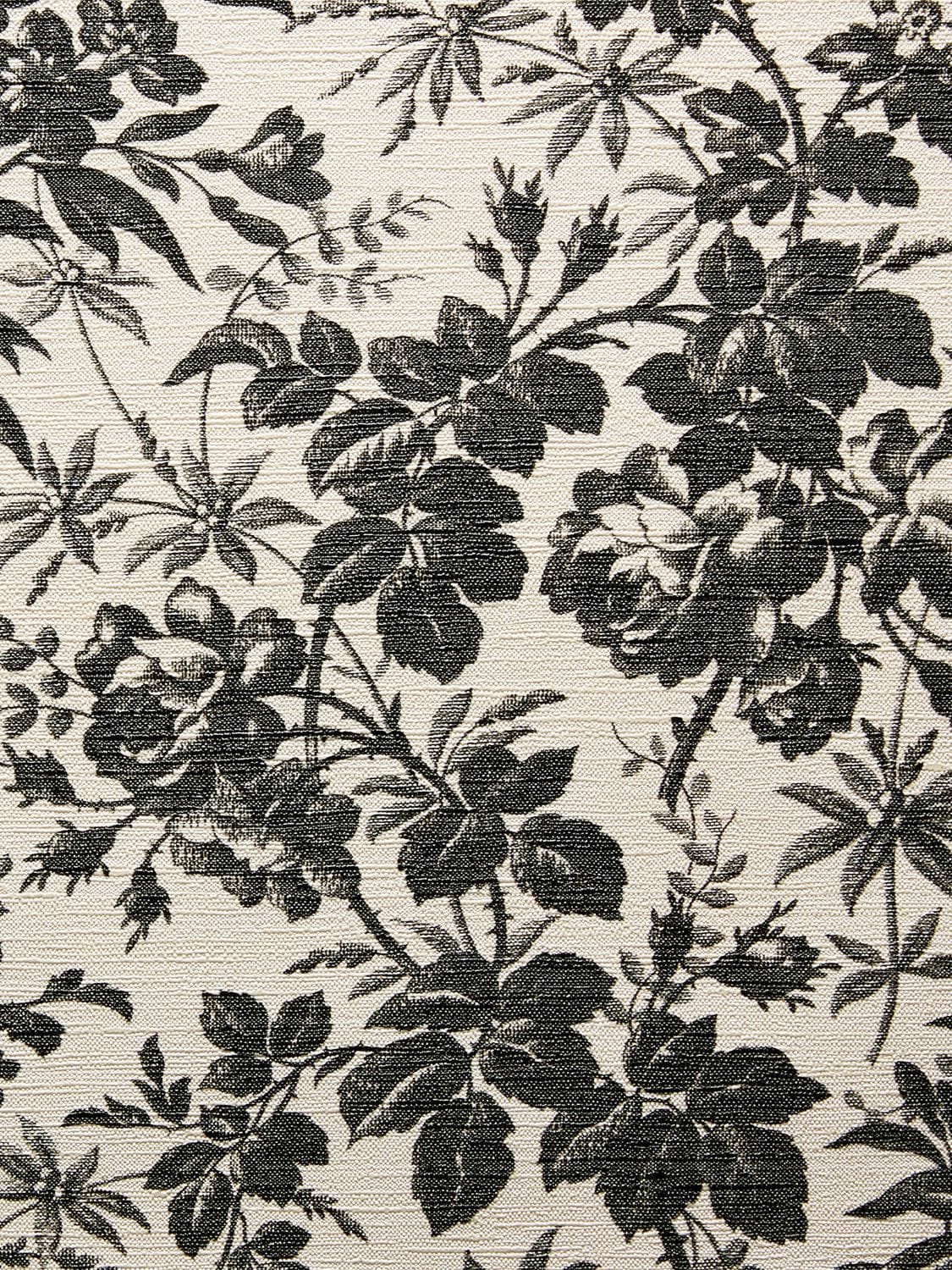 Shop Gucci Herbarium Printed Wallpaper In Black,multi