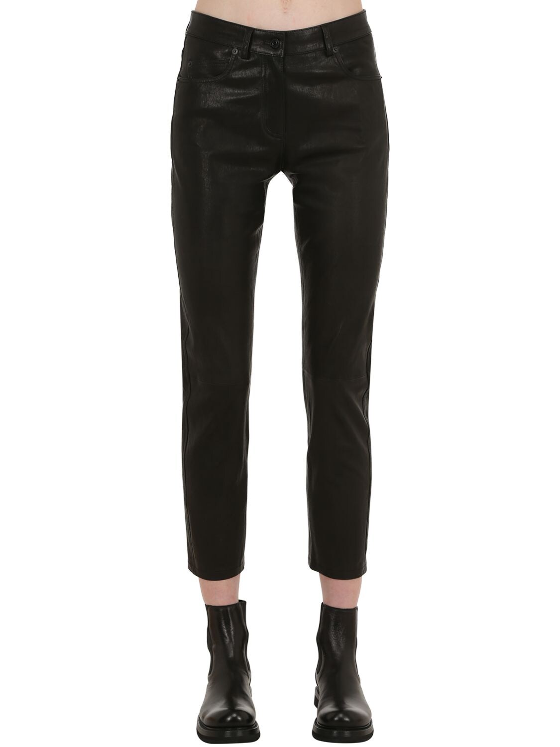 BELSTAFF MISTLEY LEATHER PANTS 70IWOR010-OTAWMDA1