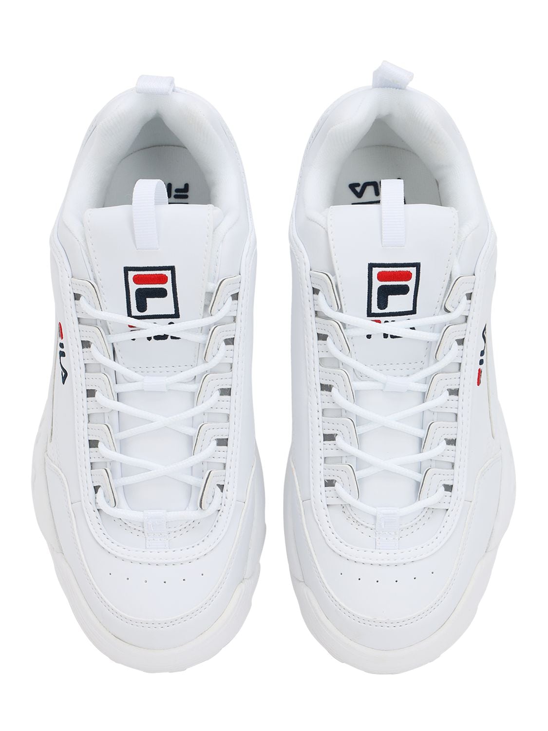 Fila Low-top Trainers In White/navy/red | ModeSens