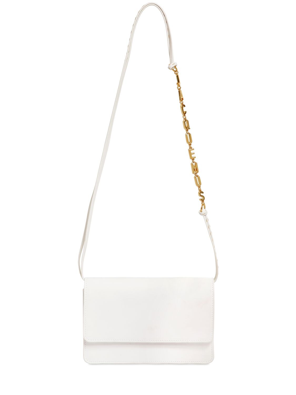 JACQUEMUS LE SAC RIVIERA LEATHER SHOULDER BAG,70IWQD016-V0HJVEU1