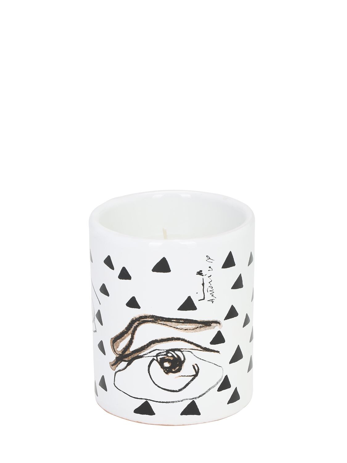 Antonio Marras I Ceramic Candle In White,black
