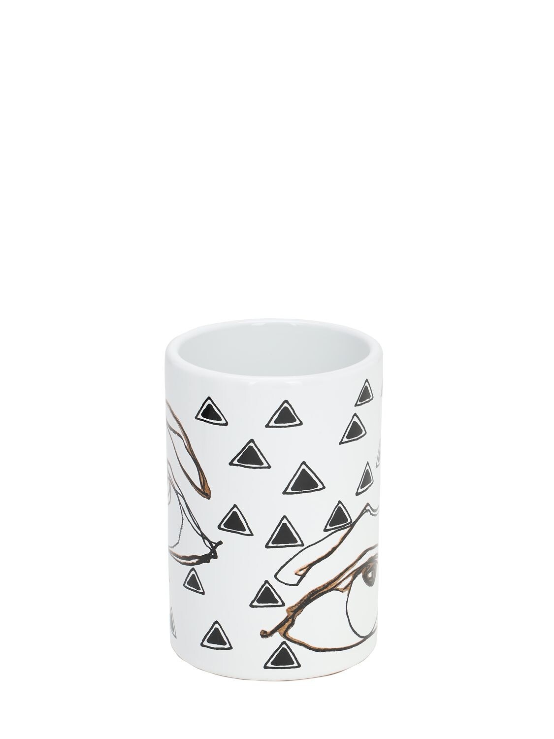 Antonio Marras + Kiasmo East I Vase In White,black