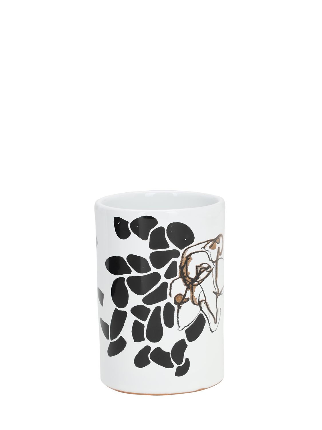 Antonio Marras + Kiasmo East Ii Vase In White,black