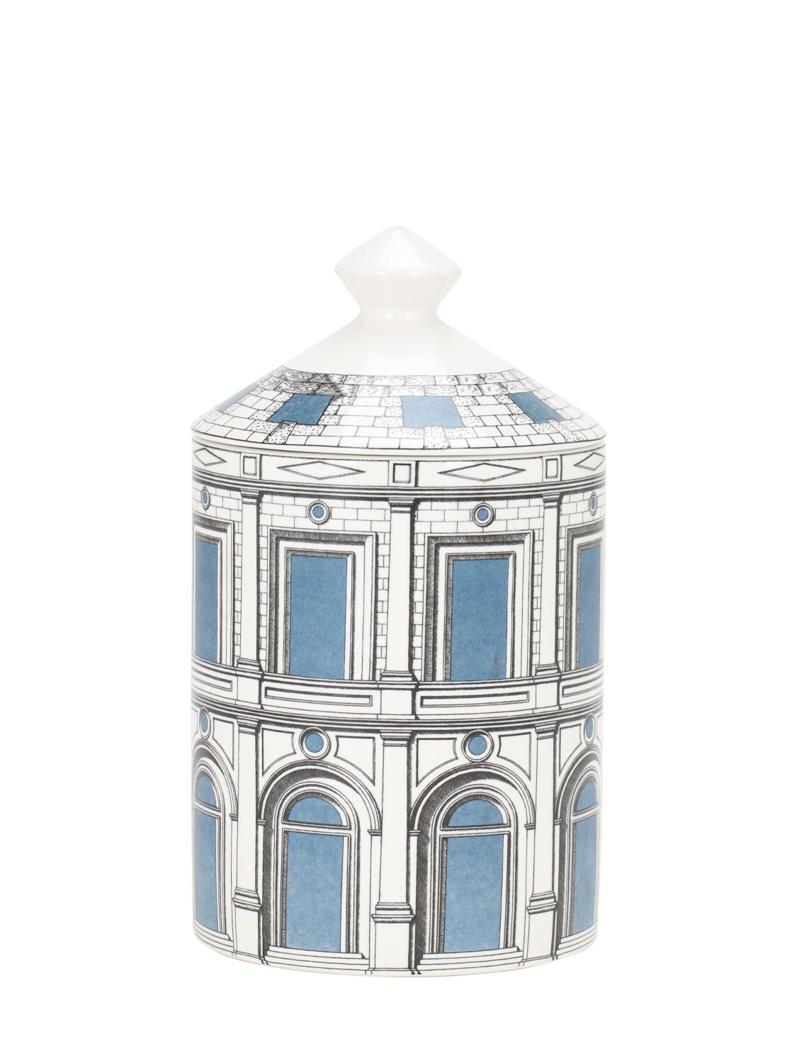 Fornasetti Palazzo Celeste Scented Candle With Lid In Multicolor
