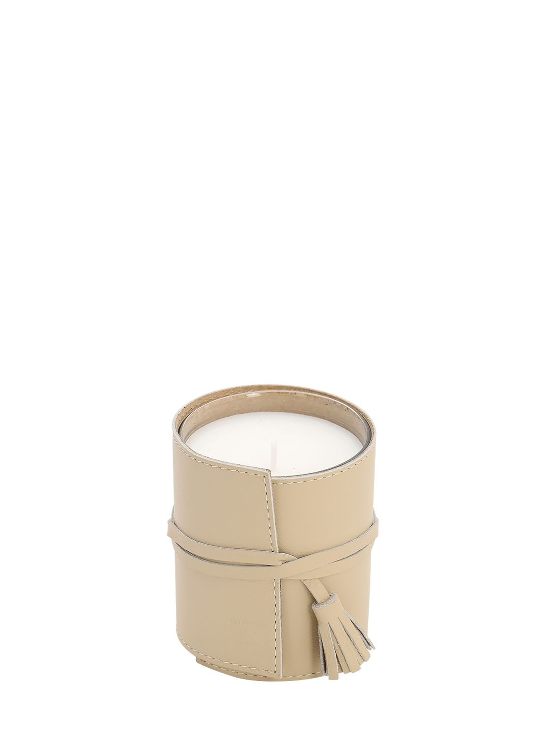 Armani/casa Small Ora Beige Candle