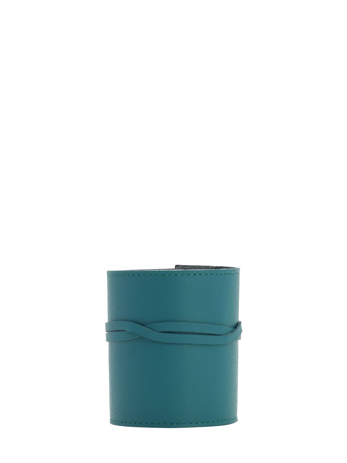 Shop Armani/casa Small Ora Candle In Blue
