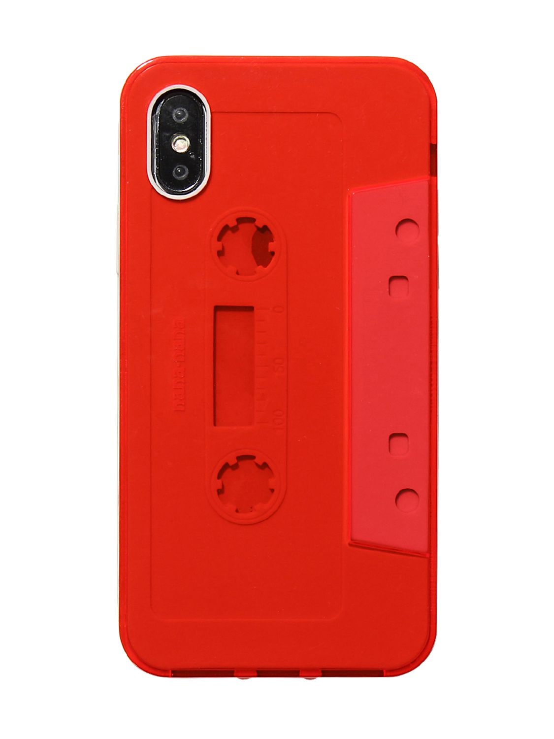 Nana-nana Not A Cassette Tape Iphone X/xs Case In Clear,red