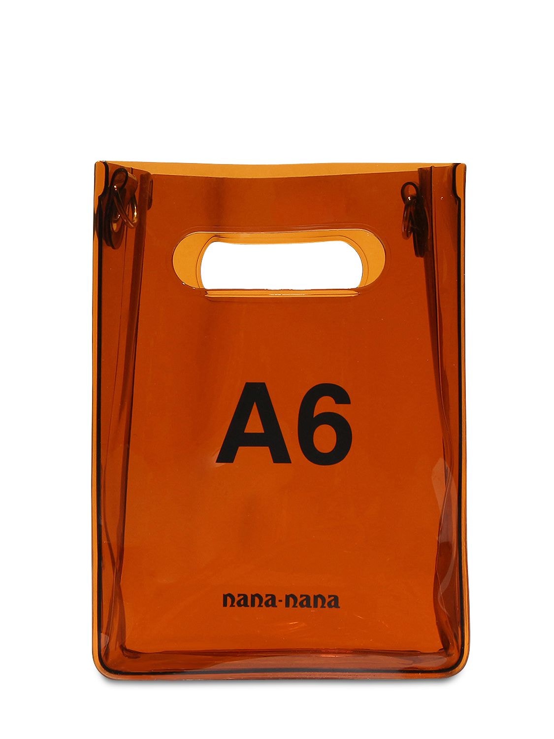 Nana-nana A6 Pvc Shopping Bag In Brown