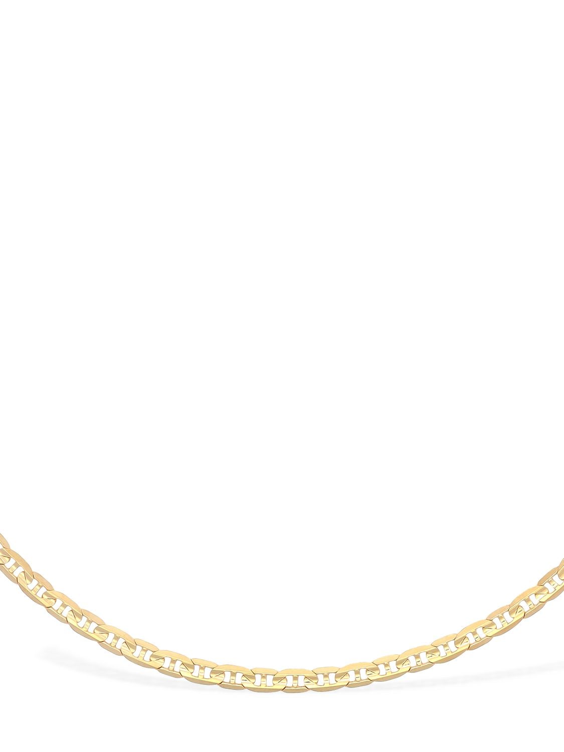 Shop Maria Black Carlo 43 Chain Necklace In Gold