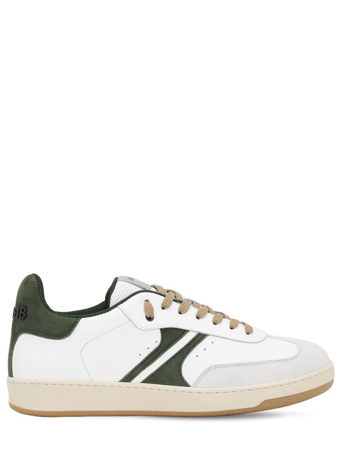 Am318 Arrow Sneakers In White,green
