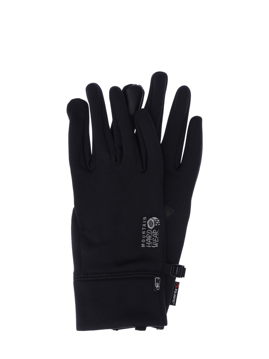 Mountain Hardwear Power Stretch Stimulus Gloves In Black