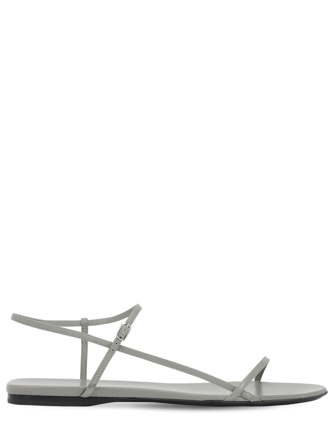 THE ROW 10毫米“BARE”皮革平底凉鞋,70IX52003-U0FHRQ2