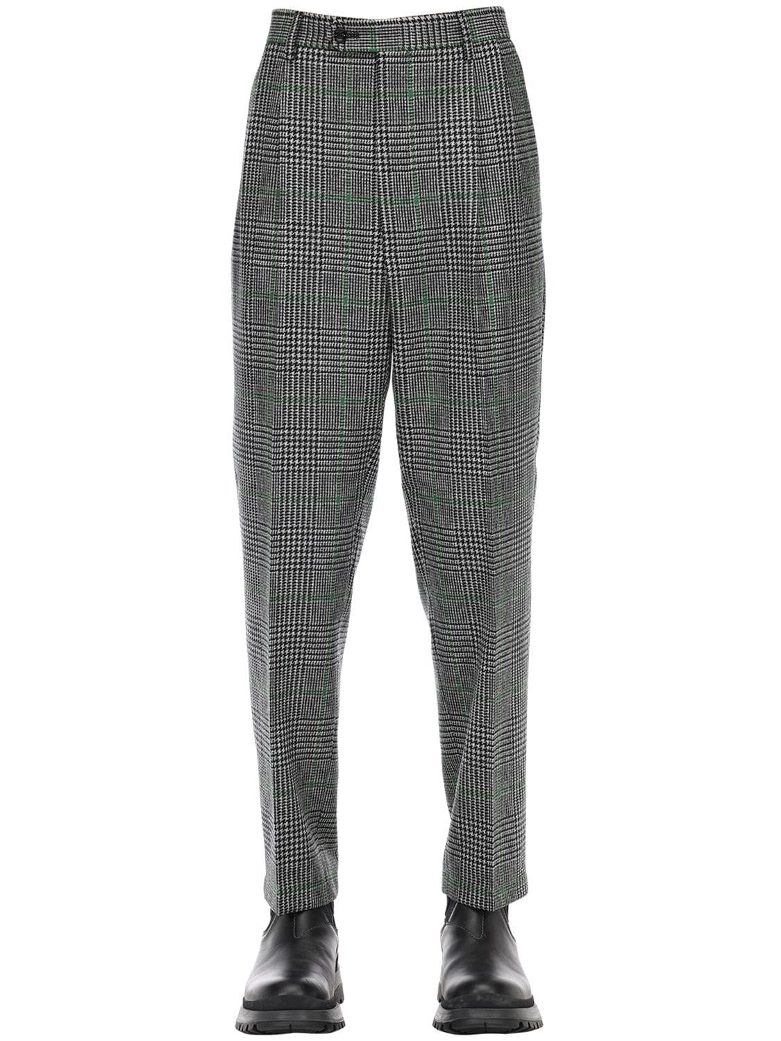 LC23 GALLES PLEATED WOOL PANTS,70IX64010-R1JFWQ2