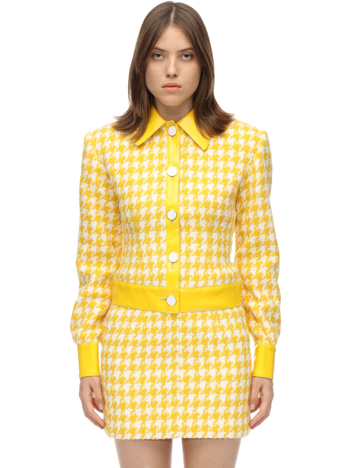 Tweed Spencer Jacket in Rose