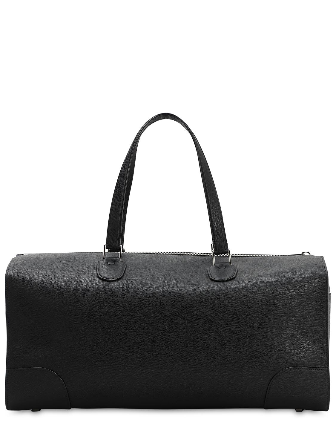 Moncler Genius Moncler X Valextra Leather Tote Bag In Black