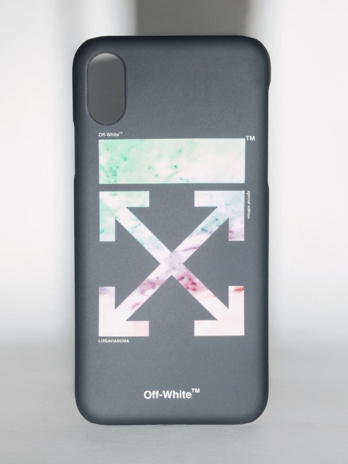 Off-white Lvr Exclusive Pvc Iphone X/xs Case In Black