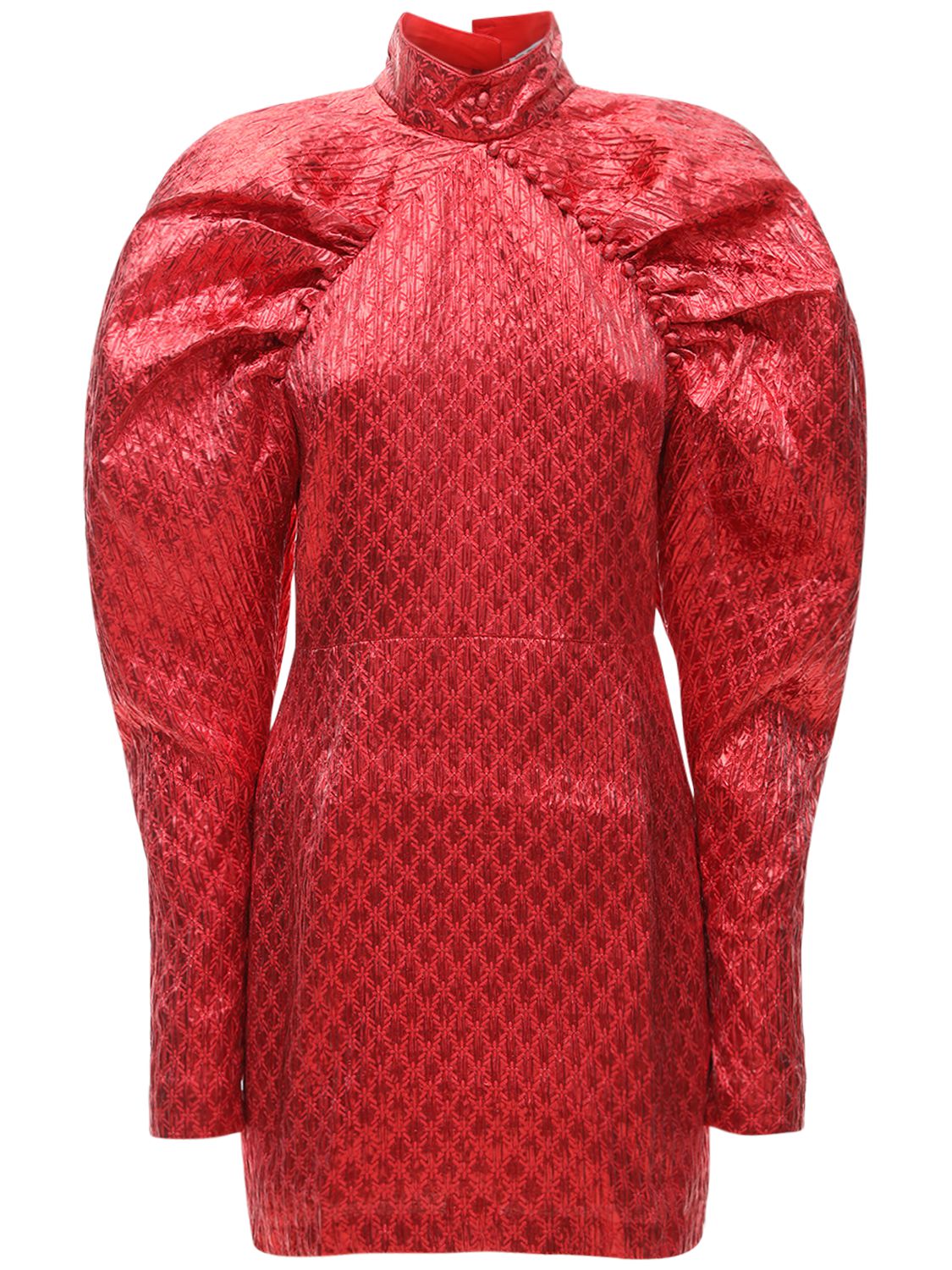 Lvr Exclusive Kim Lurex Mini Dress