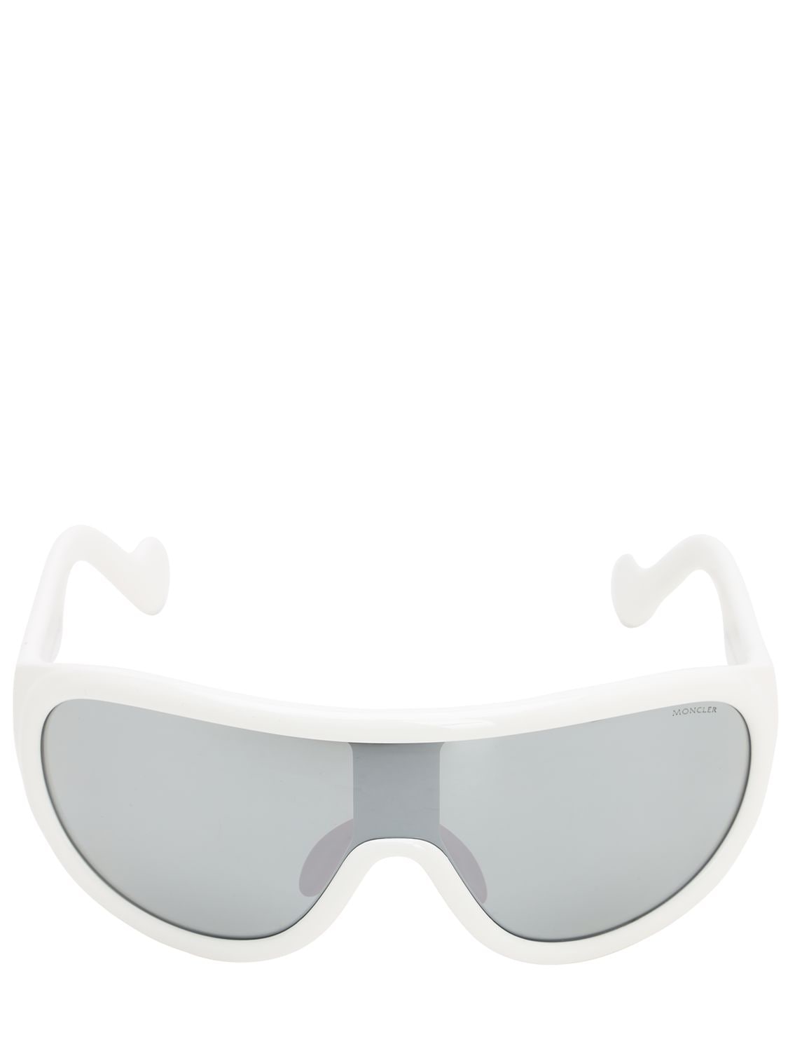 MONCLER MONCLER SHIELD MIRRORED SUNGLASSES,70IXH9008-MJFD0