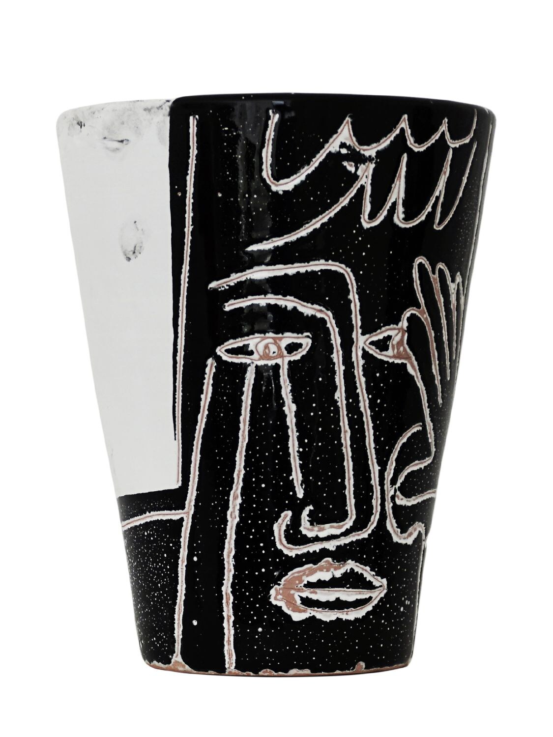 Antonio Marras + Kiasmo Vaso Pezzo Unico 4 Ceramic Vase In Multicolor