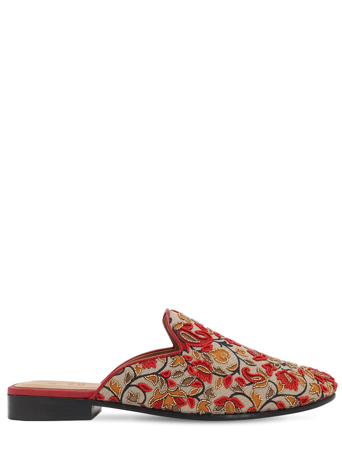 Mules "lvr Sustainable" Ricamate A Mano
