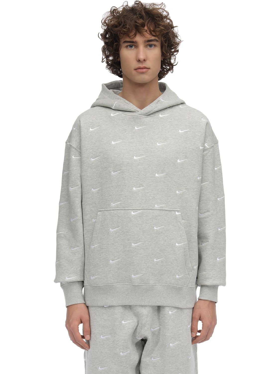 nike nrg swoosh logo men's hoodie