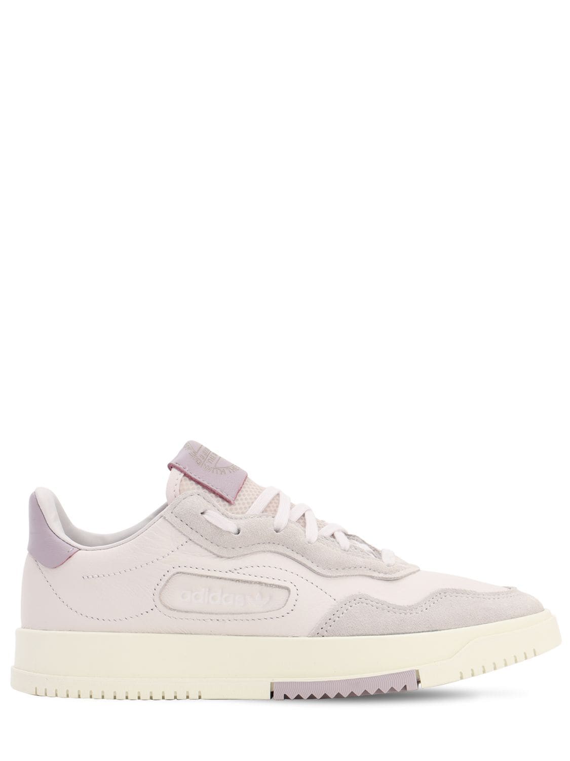Adidas Originals Sc Premiere Leather Sneakers In Orchid Tint