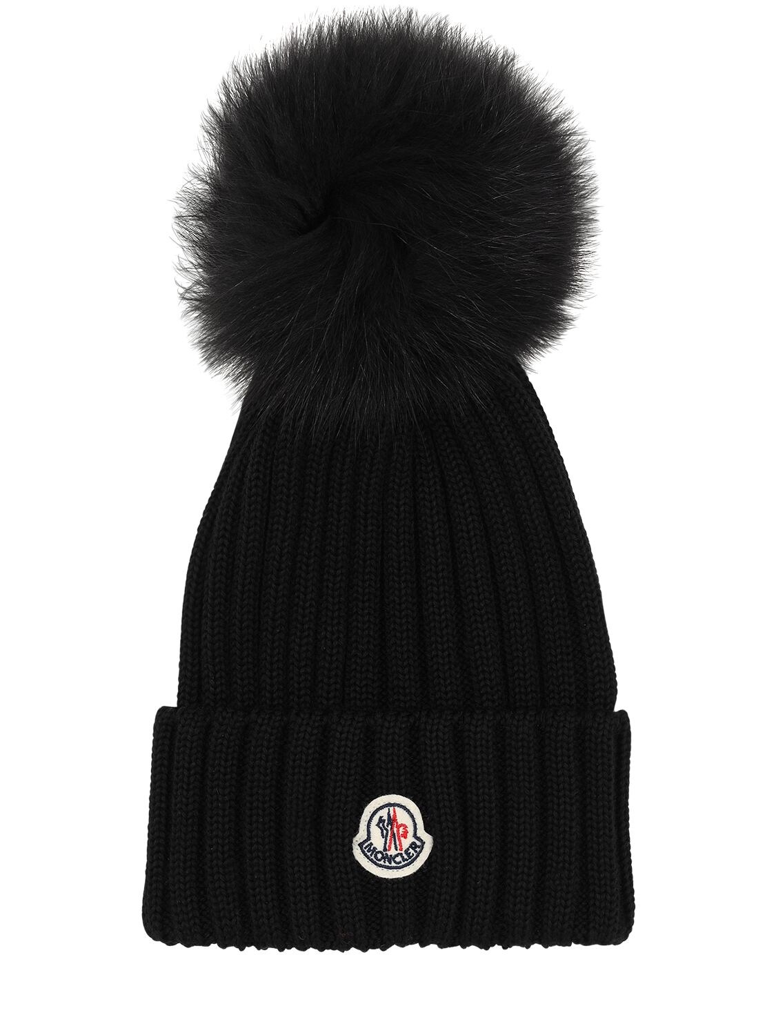 moncler hat womens pom pom