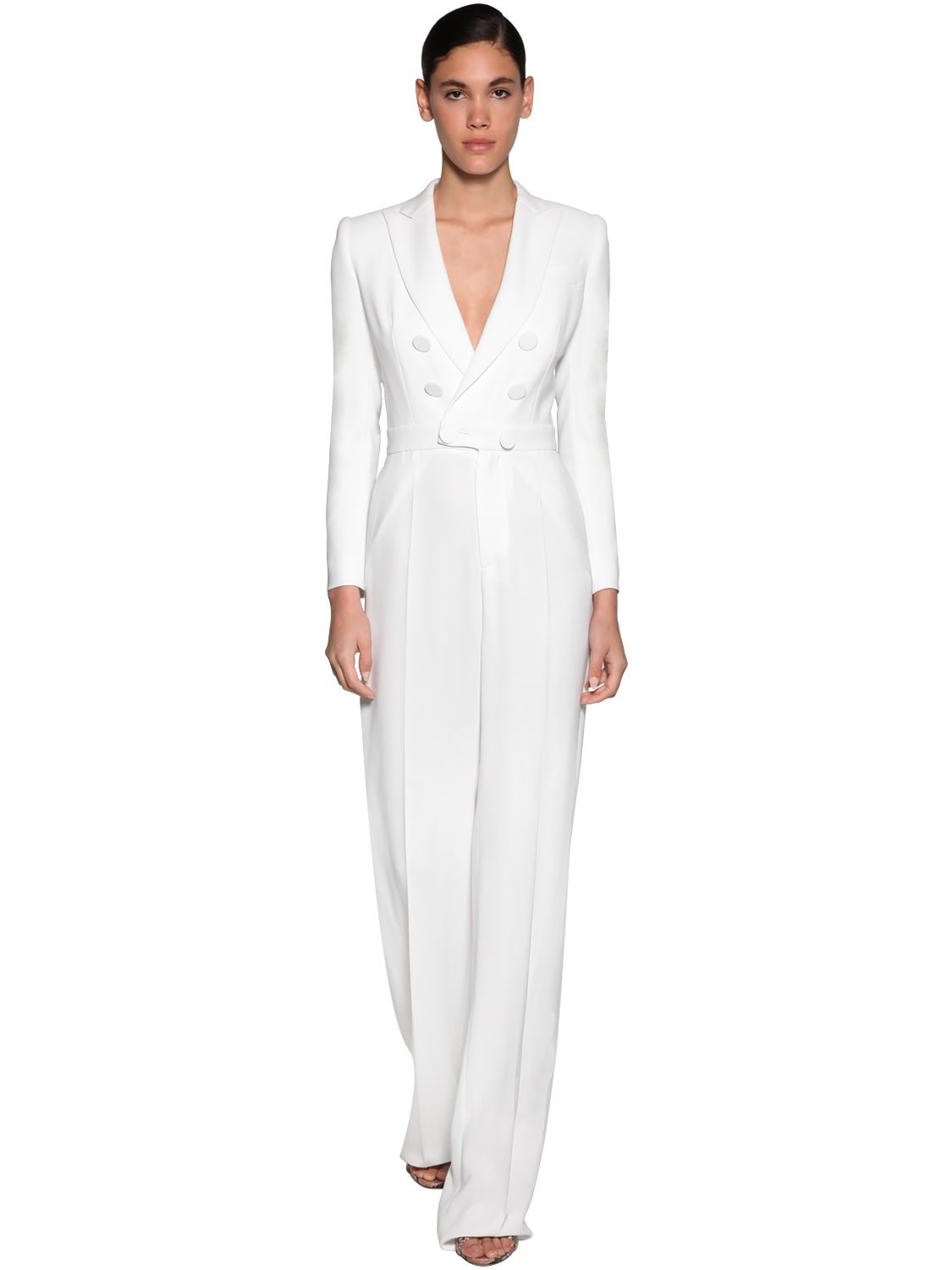 DSQUARED2 STRETCH CREPE  JUMPSUIT,71I07Y028-MTAW0