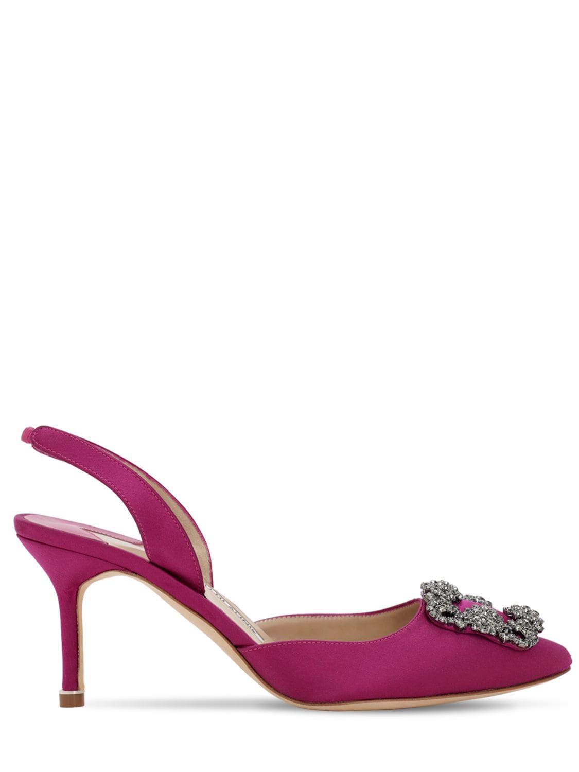 70mm Hangisli Satin Pumps