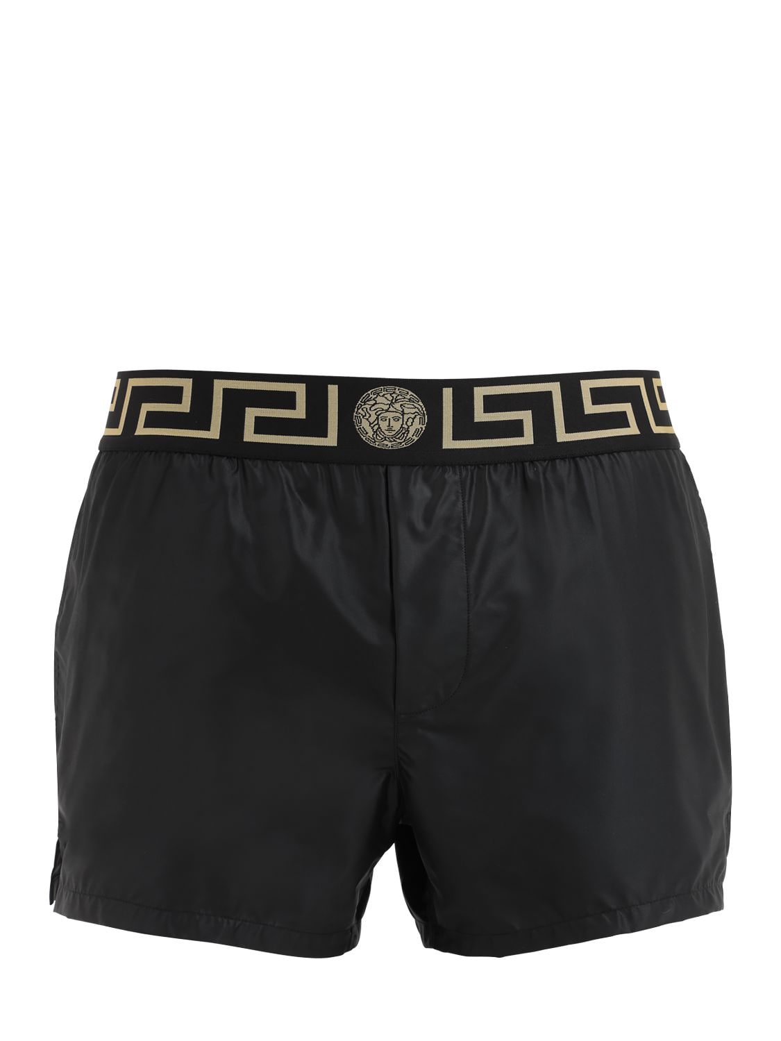 versace black swim shorts