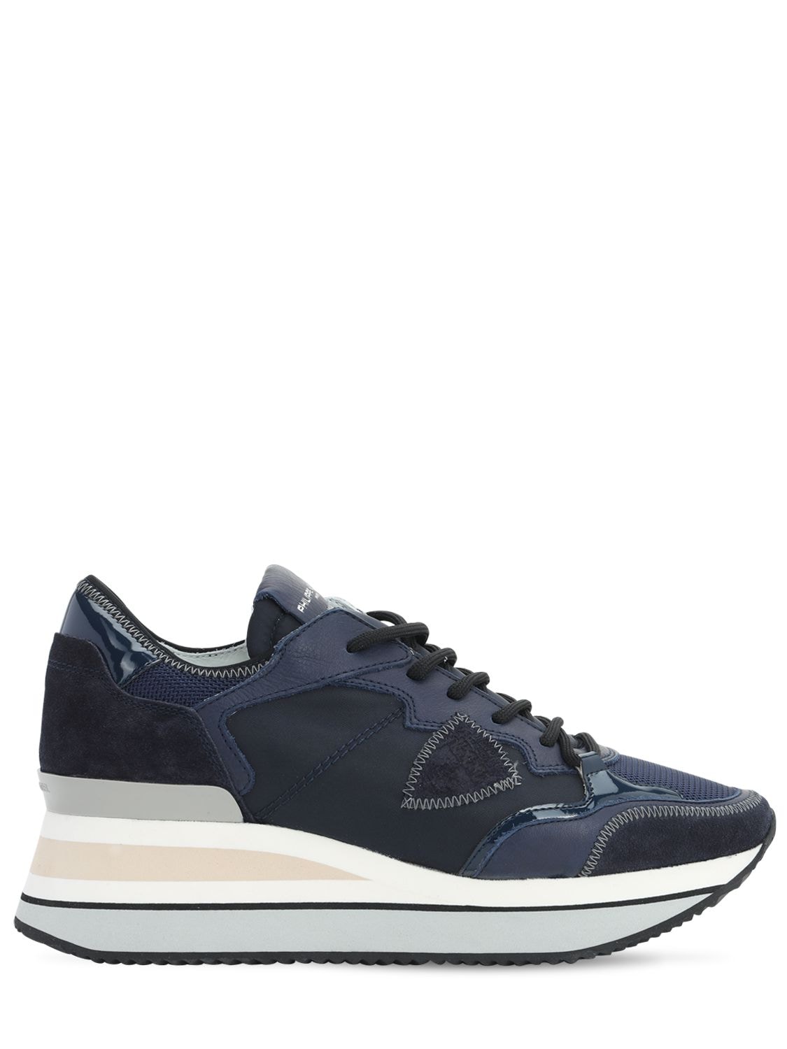 Philippe Model Triomphe Mondial Sneakers In Blue