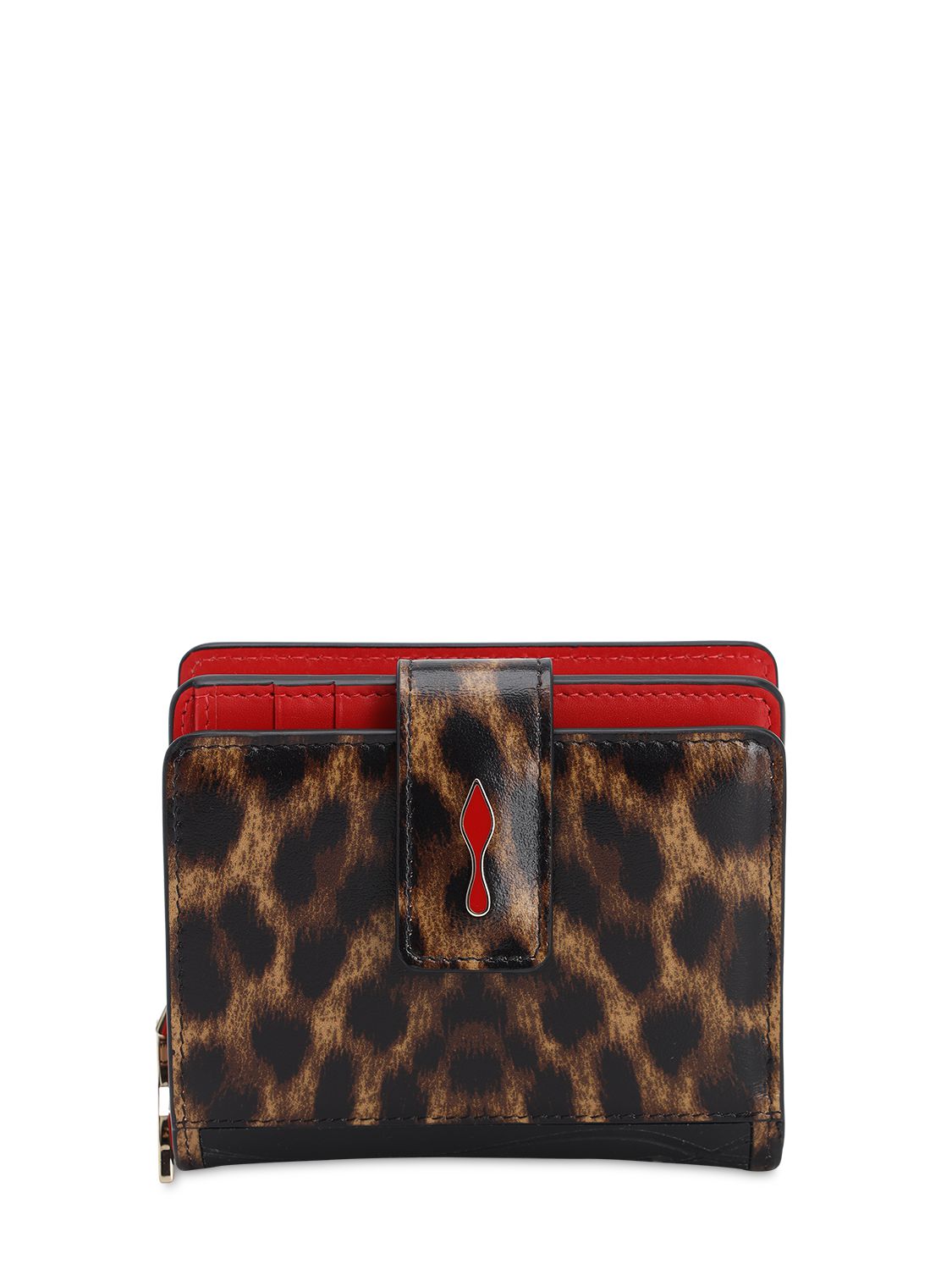 leopard print wallet