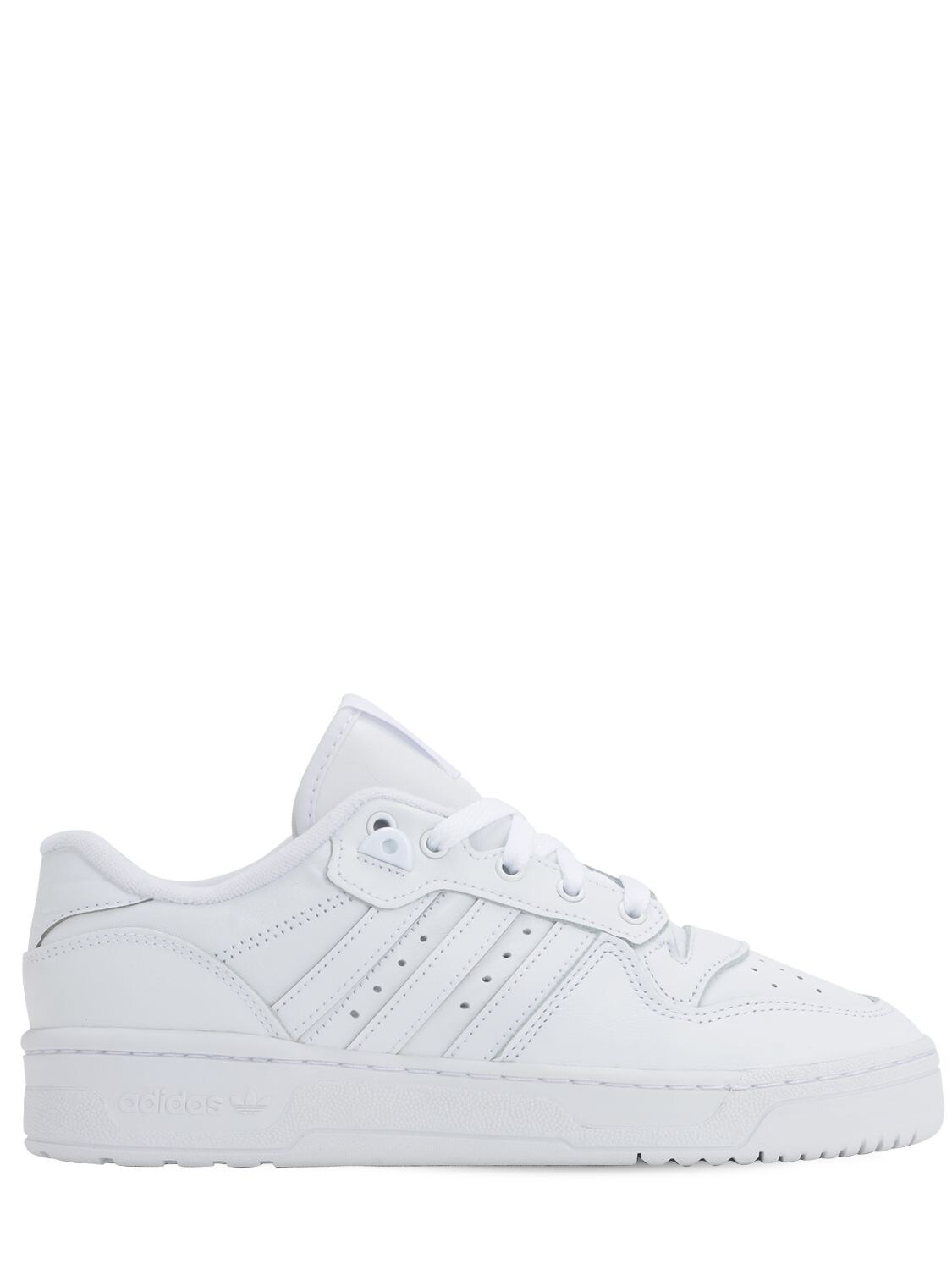 Adidas Originals Rivalry Low Leather Sneakers In White