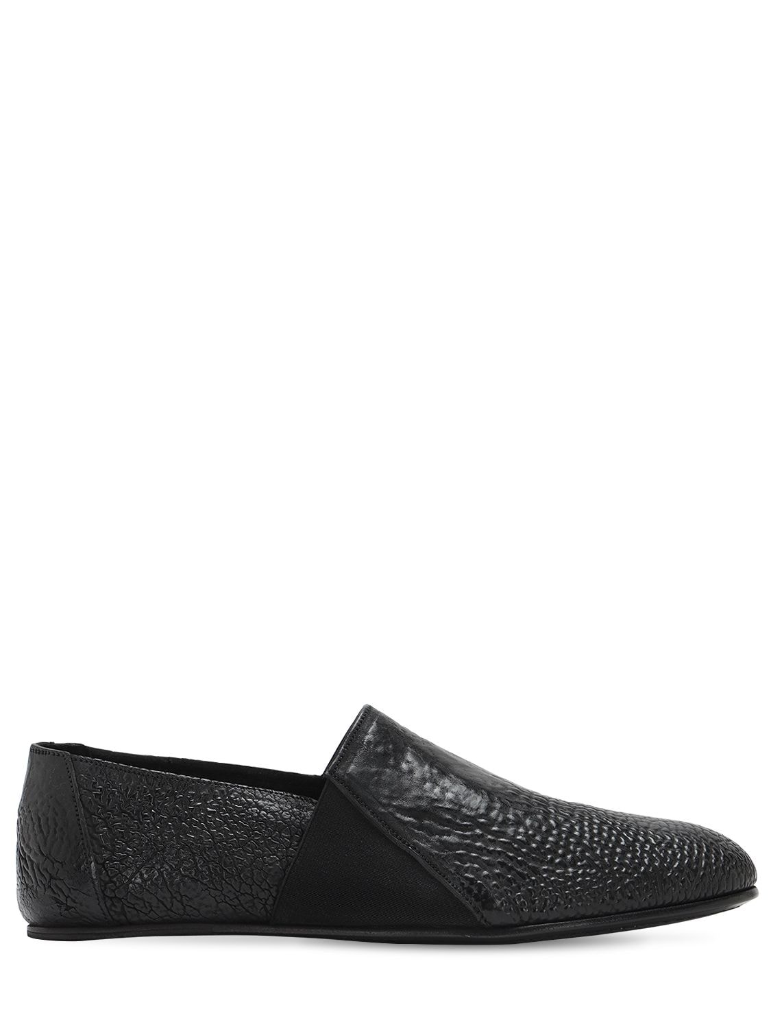 Lauf Waxed Leather Loafers