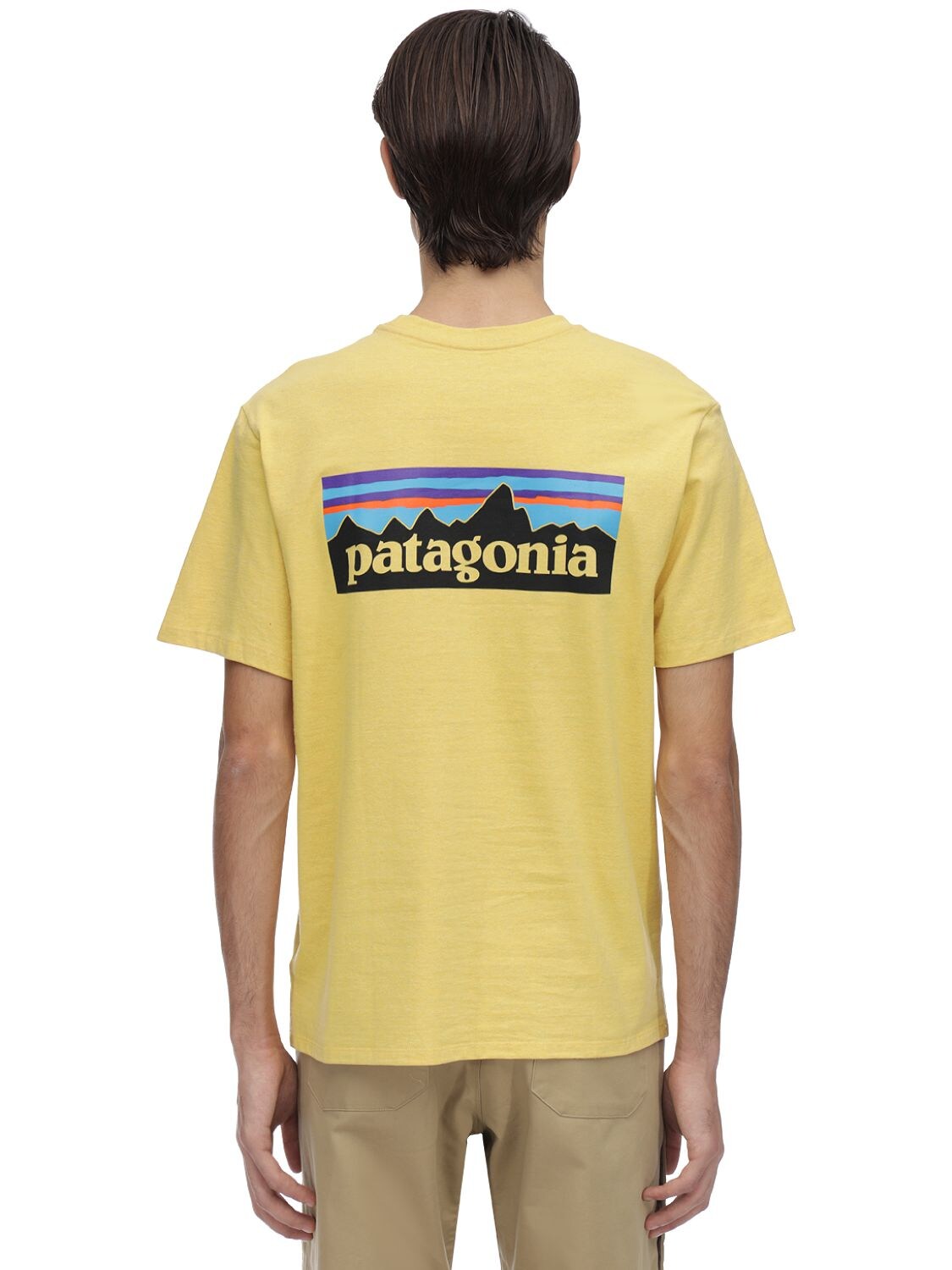 Patagonia P-6 Logo Responsibili-tee T-shirt In Gelb