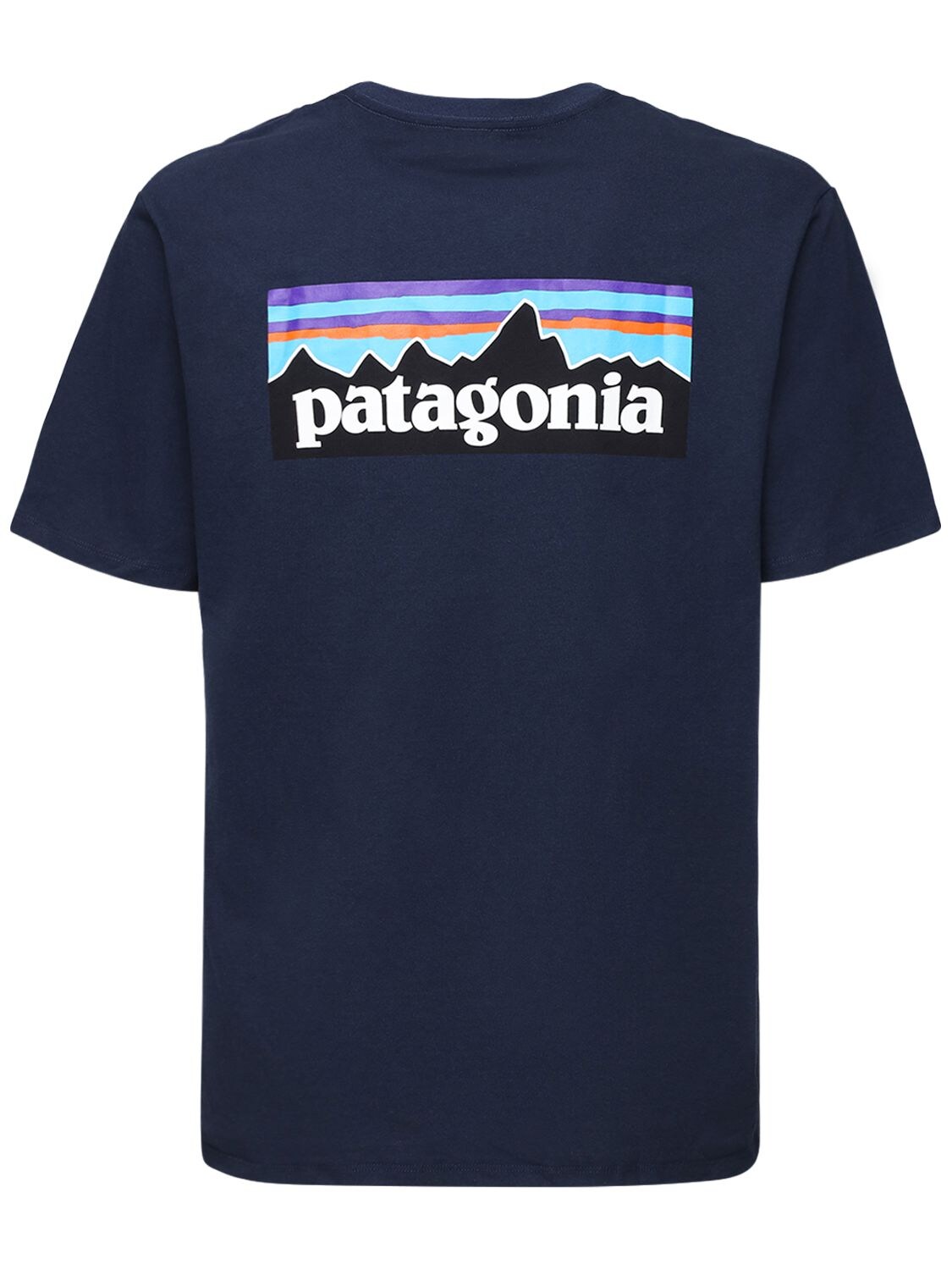 Patagonia P-6 Logo Pocket Responsibili-tee T-shirt In Dunkelblau