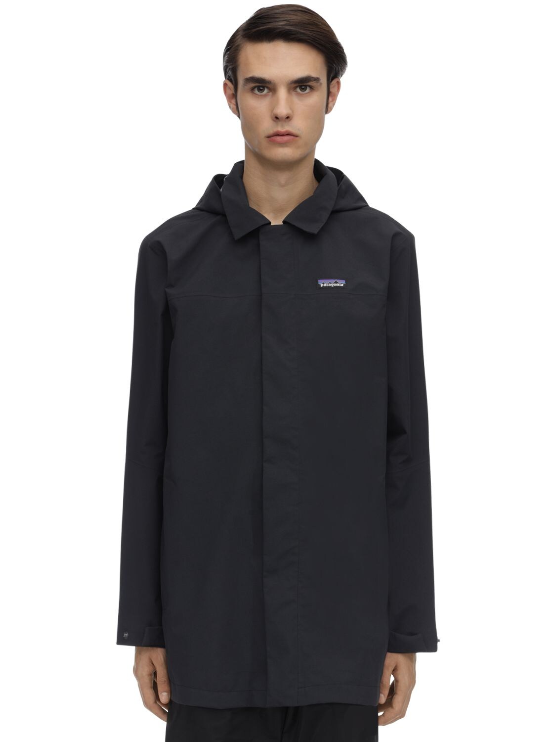 city storm rain parka patagonia