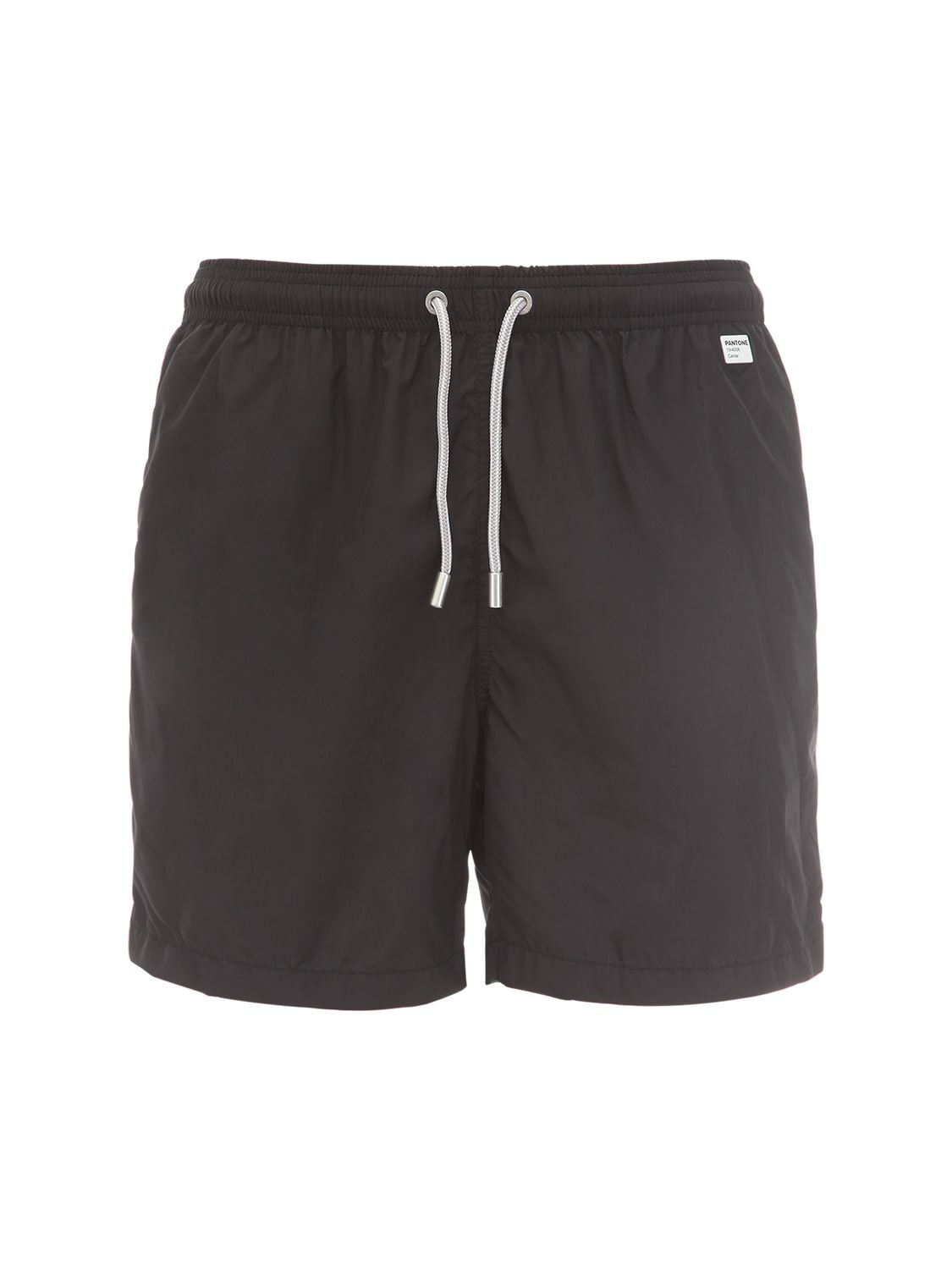 Mc2 Saint Barth Pantone Ultra Light Tech Swim Shorts In Black | ModeSens